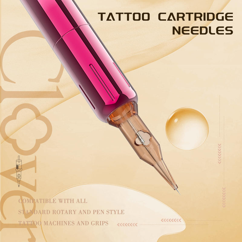 [Australia] - Smp Professional Cartridges Tattoo Needles 3 Round Liner 0.30mm Bugpin Needles Cartridges for Tattooing Permanent Makeup Hair Strokes Tattoo Gun Kit Supply 1003RL (Clover) 1003RL 0.30mm 
