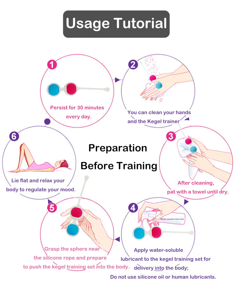 kegel Exercise System, Kegel Exercise Weight Control Set, Food-Grade Silicone: Pelvic Floor Exercise, Pelvic Floor Exercise Devices, kegel Exerciser, Pelvic Floor Muscle