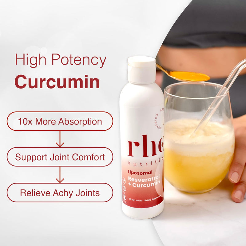 [Australia] - Liposomal Curcumin + Resveratrol (1 Pack) – Ultra High Absorption Liquid Curcumin Supplement – Promotes Joint Comfort, Mobility, Cellular Health and Overall Well-Being 1 Pack 