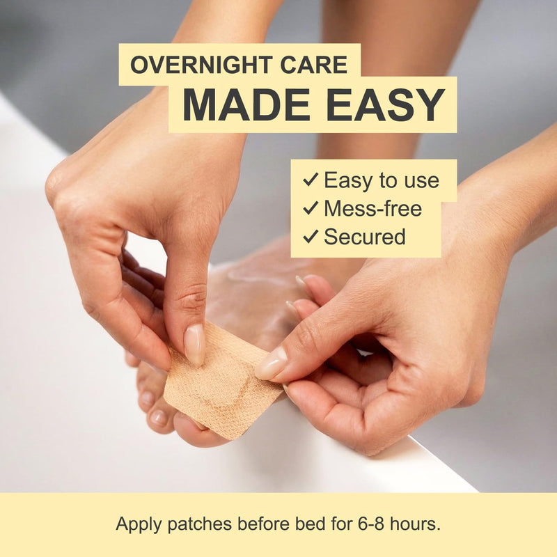 Kerasal Nighttime Renewal Fungal Nail Patches - 14 Patch - Overnight Repair for Nail Fungus Damage, 8-Hour Treatment Restores Healthy Appearance (Packaging May Vary) 14 Count (Pack of 1) Nail Renewal Patches