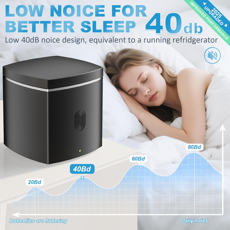 [Australia] - Ultrasonic Retainer Cleaner for Dentures - Sonic Denture Cleaner Machine for Mouth Guard Retainer Washer Sliver Jewelry Ring Brace Toothbrush Head Jewelry 43kHz Dental Tools Black 