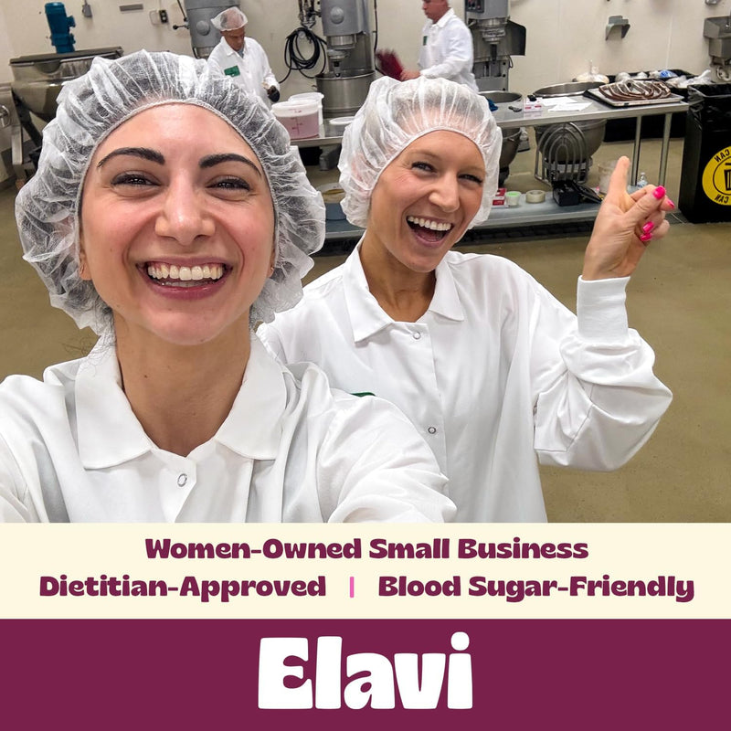 [Australia] - Elavi Protein Brownie, 11g Protein, Non-Dairy, Vegan & Gluten Free, Delicious Guilt-Free Snack | No Artificial Flavors, No Added Sugar, No Sugar Alcohols, High in Fiber (Chocolate Fudge) 