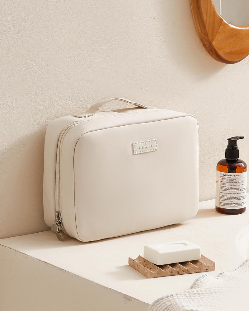 EACHY Travel Makeup Bag & Toiletry Bag