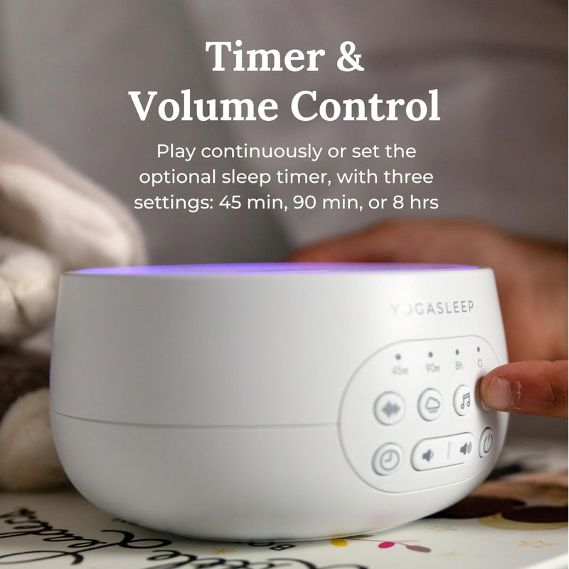 [Australia] - Yogasleep Dreamcenter Multi Sound White Noise Machine with Night Light, Sleep Timer, 26 Soothing Sounds for Travel, Noise Canceling for Office Privacy, Sleep Aid for Adults & Baby, Registry Gift 