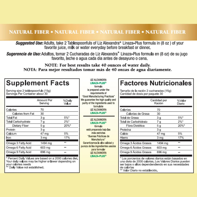 [Australia] - Liz A. Linaza Plus with Pineapple, Moringa & Garcinia Cambogia -16oz 