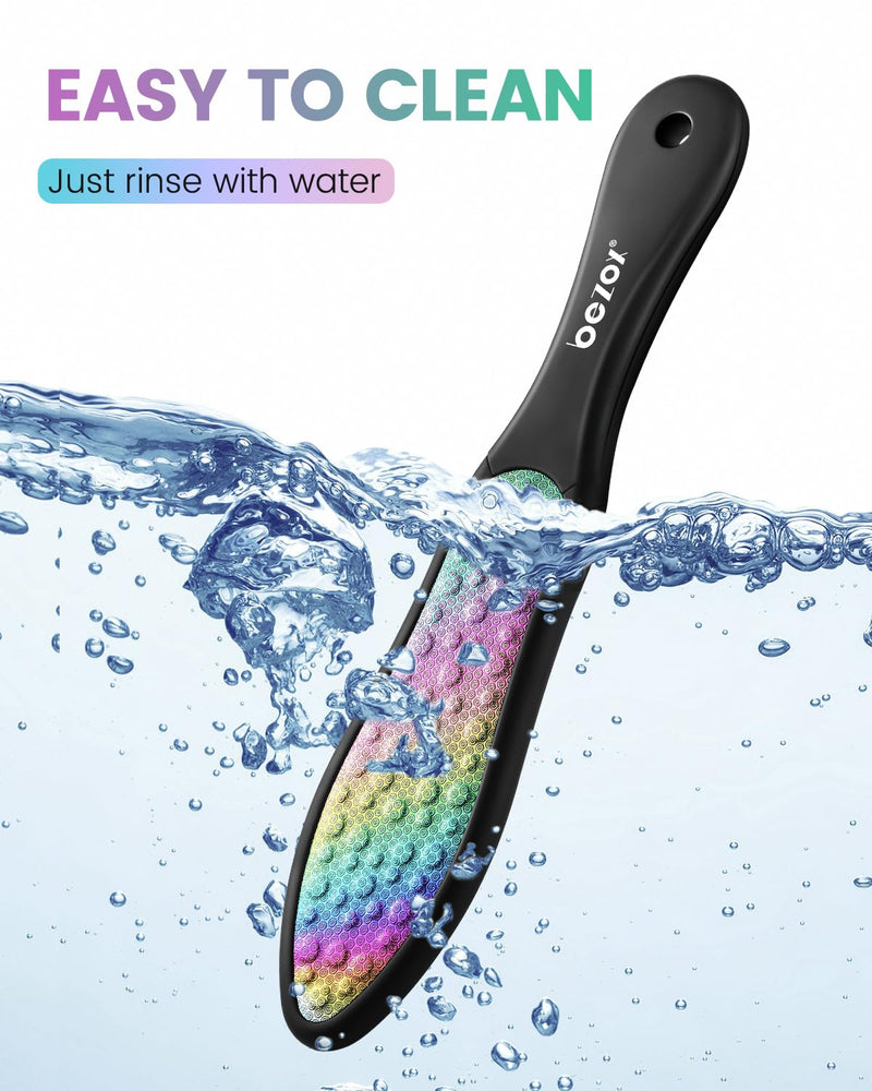 [Australia] - BEZOX callus remover - 100% anti-callus effect premium foot file - for foot care for beautiful feet - professional pedicure callus file rainbow colors 
