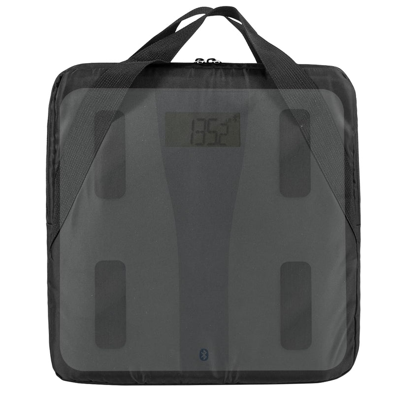 Carrying Bag for Body Composition Monitor Scale, Digital Bathroom Scale Storage Case, 13.5 x 13.5 IN Travel Carrier Case for Most Smart Scale (Bag Only)