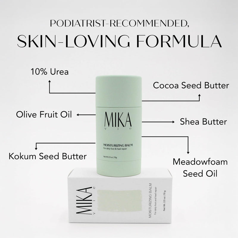 [Australia] - Luxury Moisturizing Foot Balm for Dry Cracked Feet, Urea Cream & Foot Moisturizer, It Softens & Exfoliates Skin and is Paraben and Phthalate Free 