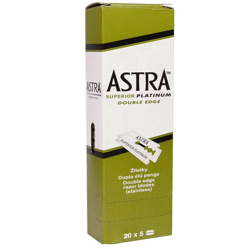 [Australia] - THE GOODFELLAS' SMILE Astra razor blades with hemostatic swabs, 100 pieces 