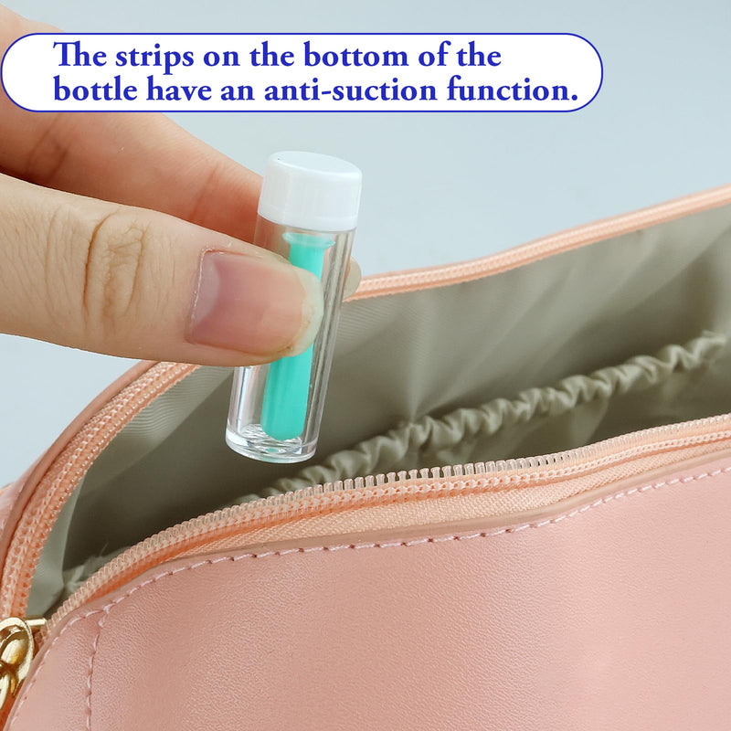 [Australia] - Contact Lens Sucker Soft Lenses, Pack of 4 Contact Lens Insertion Aid, Simple Silicone Contact Lens Suction Cup with Bottle for Soft Hard Lenses, Blue and Green 