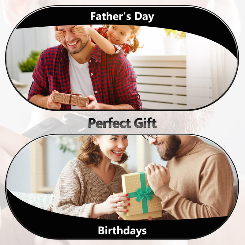 [Australia] - Beard Apron, Beard Shaving Bib with 6 Suction Cups, Waterproof Beard Trimming Catcher Cape, Beard Trimming Catcher Cape for Shaving Haircut, Gifts for Men 