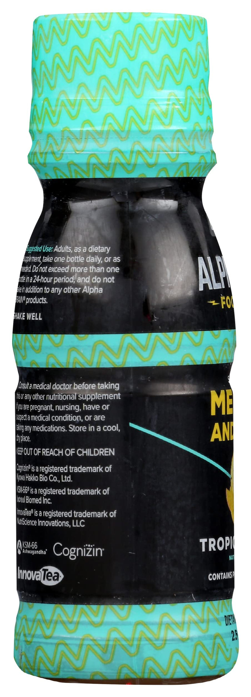 [Australia] - ONNIT LABS Alpha Brain Tropical Shot SGL, 2.5 FZ 