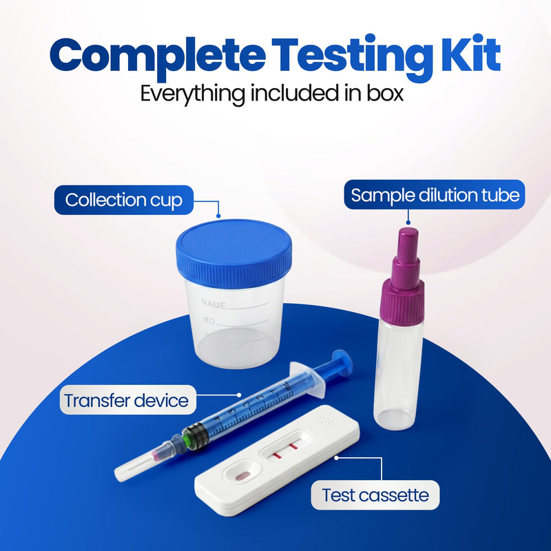 Fertility Test Kit for Men – Sperm Count Home Test Kit for Male Fertility – At-Home Semen Analysis Shows Normal or Low Sperm Count – Fast, Private, Easy to Use