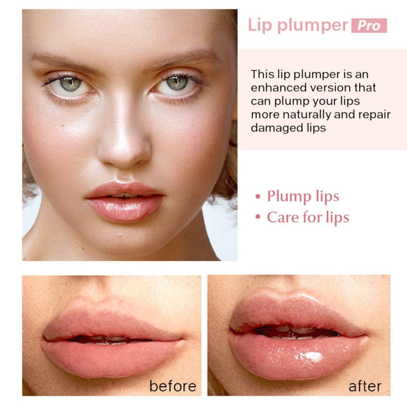 4Pcs Lip Plumper Set,Lip Plumper,Natural Lip Plumper kit,Day and Night Lip Plumper