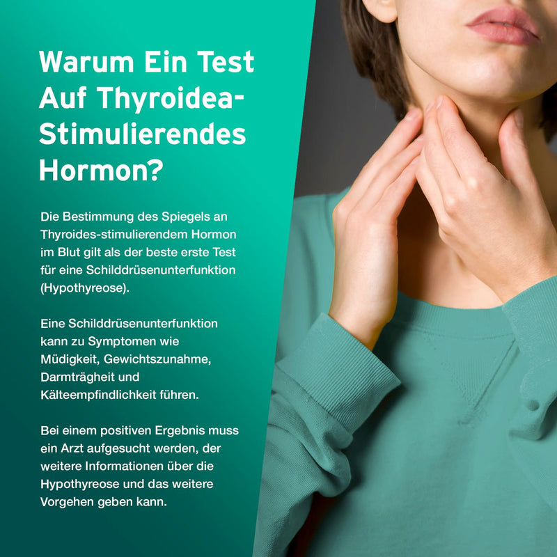 [Australia] - 2 x AYDMED test for thyroid stimulating hormone | Thyroid test kit for self-testing at home for blood testing for hypothyroidism | Test for hypothyroidism 