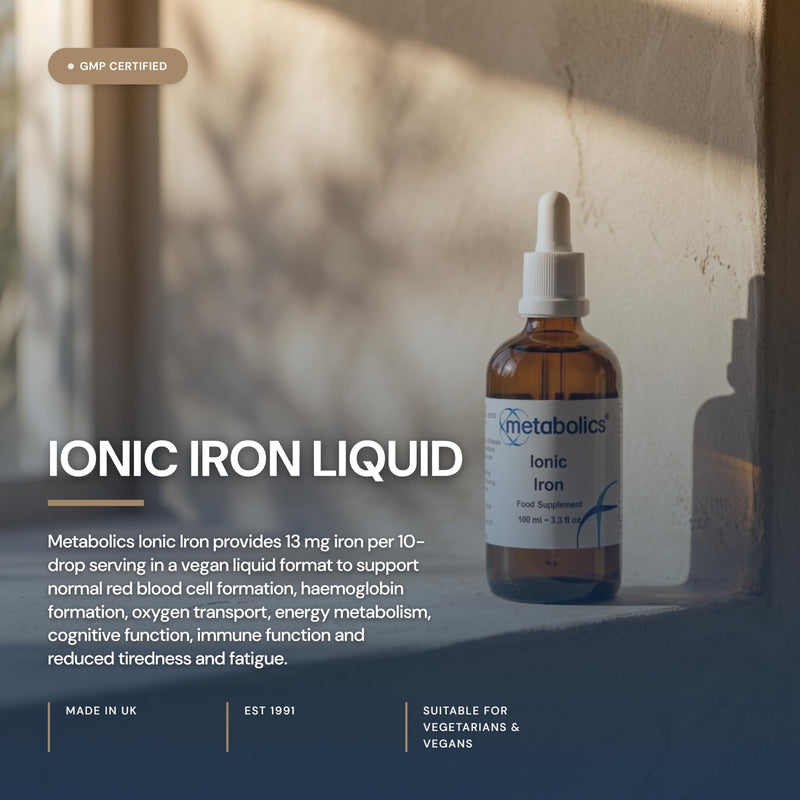 Ionic Iron Supplement 100ml | Iron Mineral Liquid Drops (100ml) 100 ml (Pack of 1)