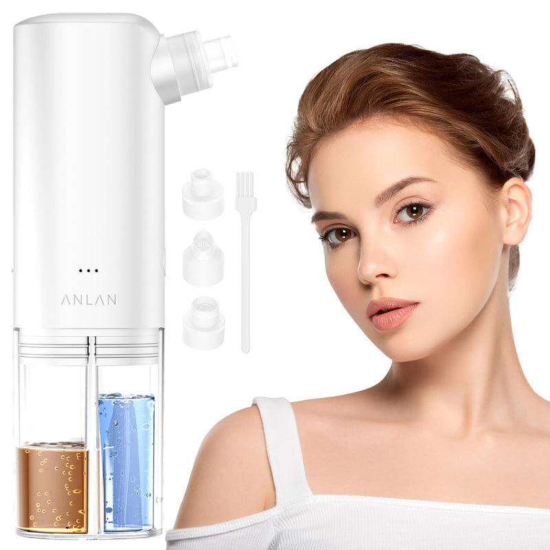 ANLAN Blackhead Remover Vacuum, Pore Extractor with Microbubble Cleaning, 3 Suction Levels, for Face Nose T-Zone