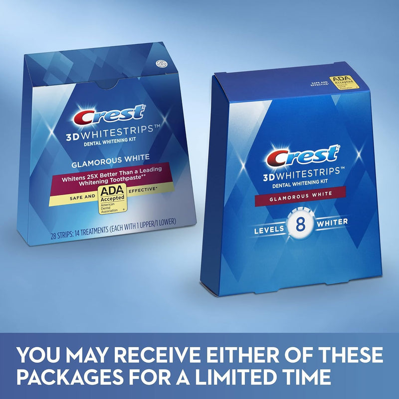 [Australia] - Crest 3D White Glamorous White Whitestrips - 28 Strips (Packaging May Vary) 