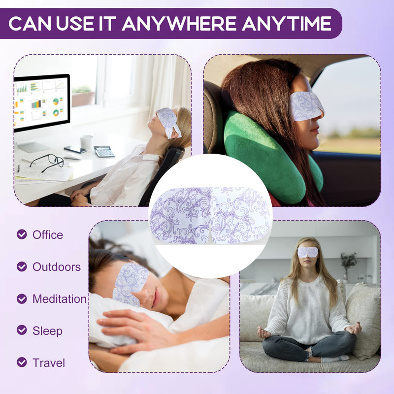[Australia] - XPCARE 32 Pack Steam Eye Masks for Dry Eyes, SPA Warm Sleep Eye Mask, Disposable Heated Eye Mask for Dark Circles, Puffy Eyes, Relief Stress Eye Fatigue(Unscented) Unscented 1 Count (Pack of 32) 