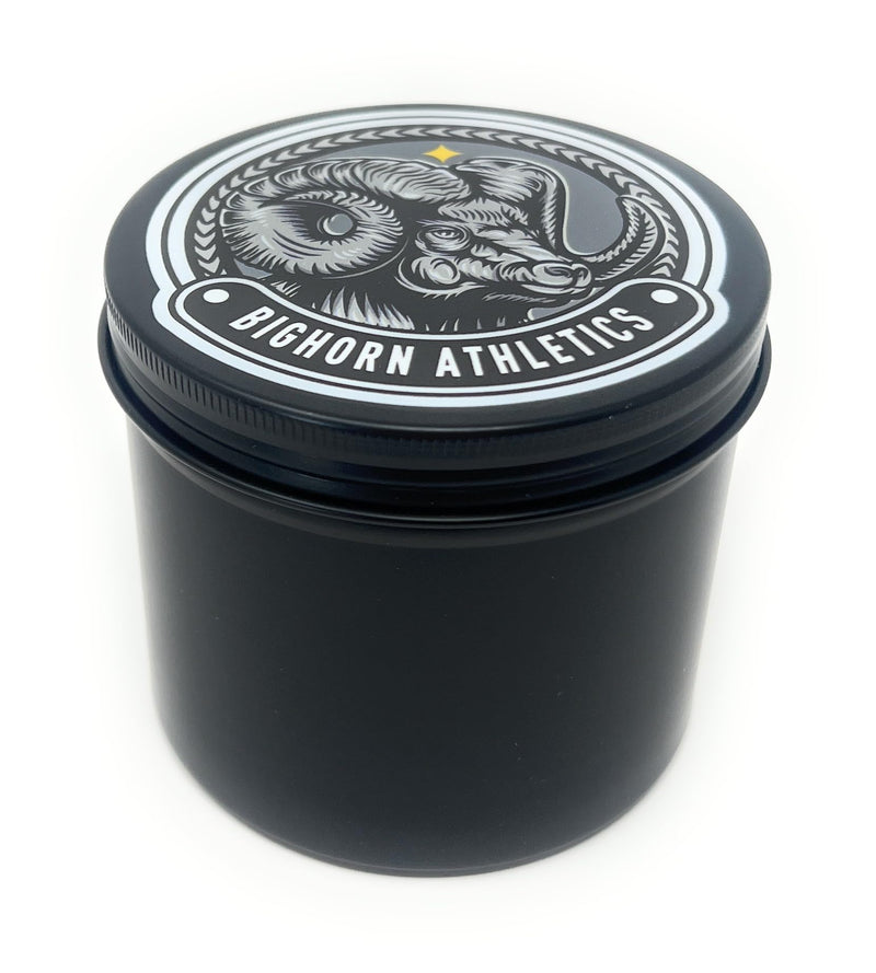 Bighorn Athletics Military Green & Black Finger Tape with Black Tin Canister | 0.3-in x 45-Ft, 8-Rolls | All-Purpose Protection & Support Tape for Jiu Jitsu, Climbing, Golf, Volleyball & More