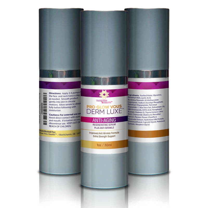 Pro GlowVous DermLuxe Our Best Anti Wrinkle Serum - Our Best Anti Aging Serum - Our Best Vitamin C Serum for Face Anti Aging - Glovous Derm Luxe Anti Aging Regenerating Serum Anti Aging Wrinkle Serum