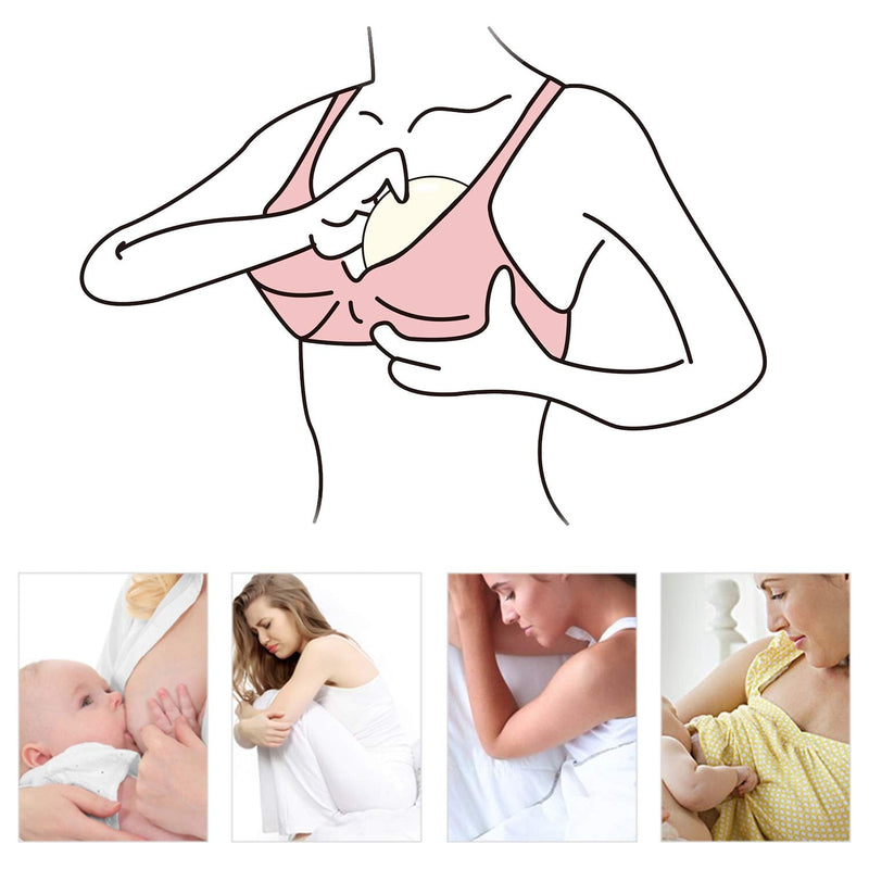 [Australia] - PHOGARY 14PCS Washable Nursing Pads, Reusable Organic Bamboo Breast Pads with Laundry Bag and Storage Bag - Soft, Absorbent, Hypoallergenic, Eco Pads for Breastfeeding 