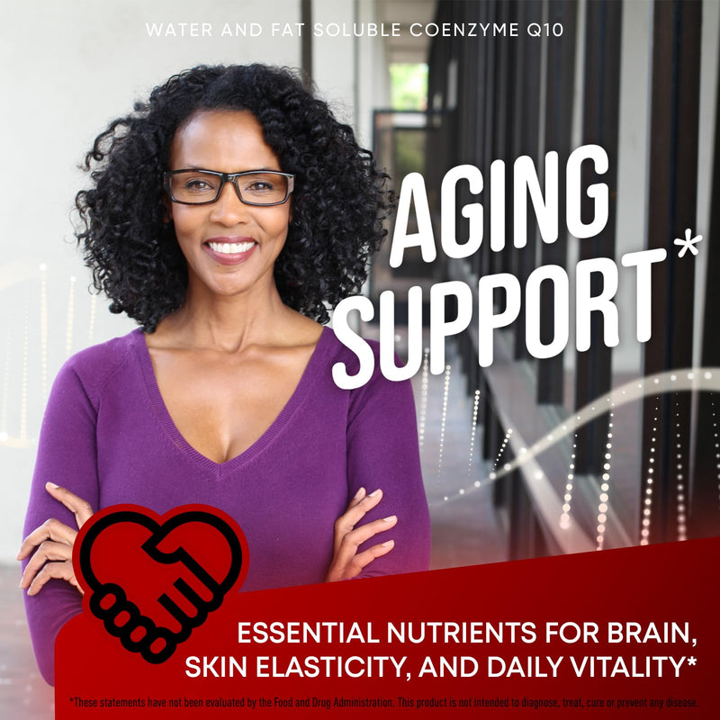 [Australia] - High Absorption CoQ10 200MG - Co Q10, 200mg Softgels for Heart Health & Energy Production - Enhanced Co Q 10 Supplement with Antioxidants and Flaxseed Oil - CoQ10 200 mg Per Serving 