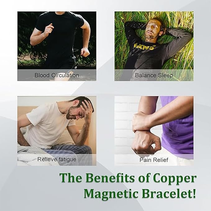 [Australia] - Copper Bracelet - Pure Copper Bracelet for Men and Women 