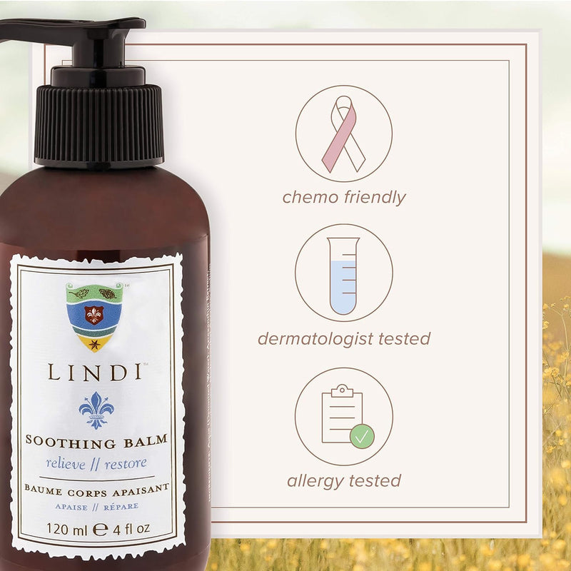 [Australia] - Lindi Skin: Soothing Balm: Rich emollient balm for hands, feet, and extreme dry skin (4 oz.) 
