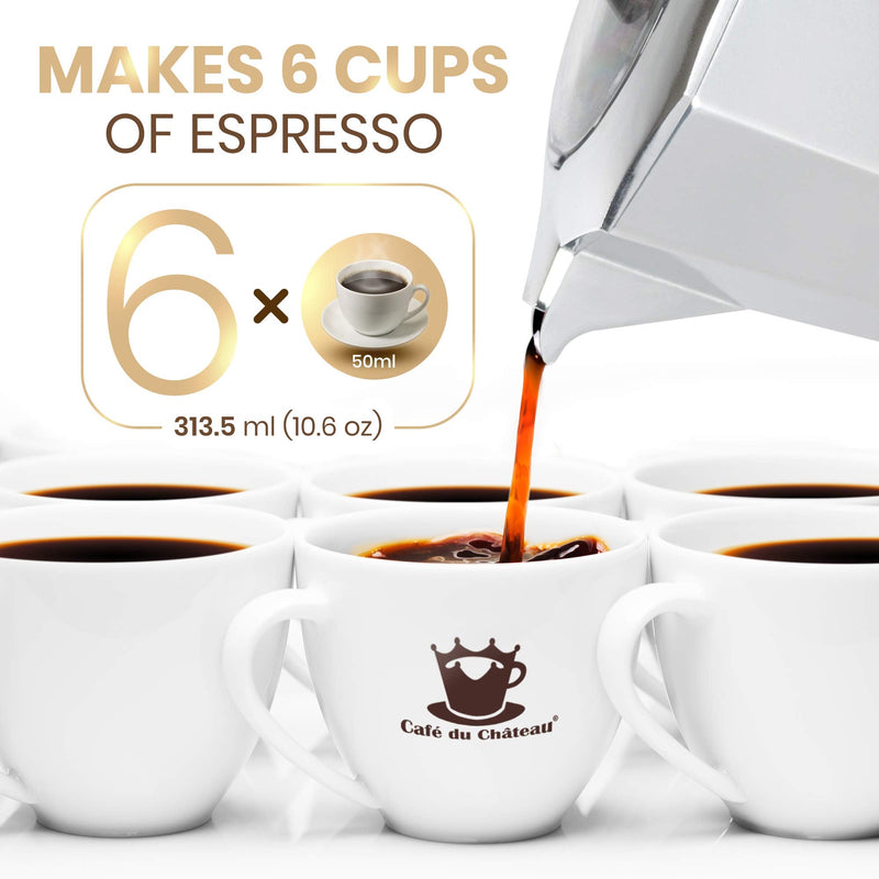 Cafe Du Chateau French Press & Repel Umbrella Travel Umbrella Bundle - Enjoy Perfect Coffee and Stay Protected from Rain