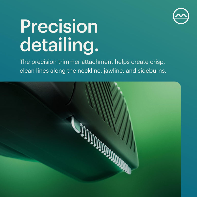 MANSCAPED® The Chairman™ PLUS Replacement Precision Trimmer Blade - Ultra-Close Sideburn, Jawline, Neckline Facial Hair Blade for Men's Face Shaver, Magnetic Head Attachment (1-Pack)