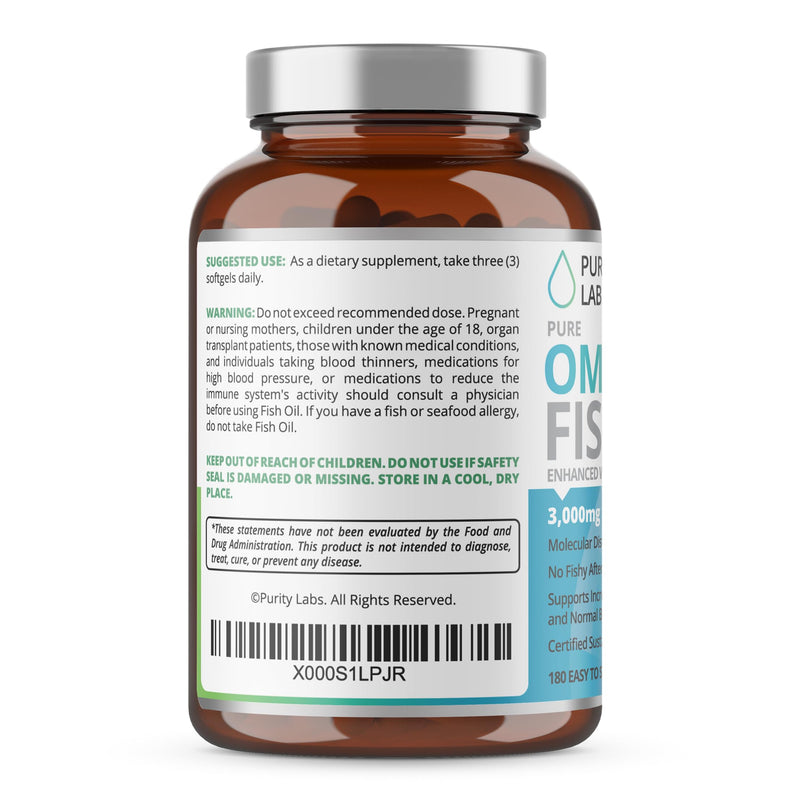 Omega 3 Fish Oil & Organic Turmeric Curcumin