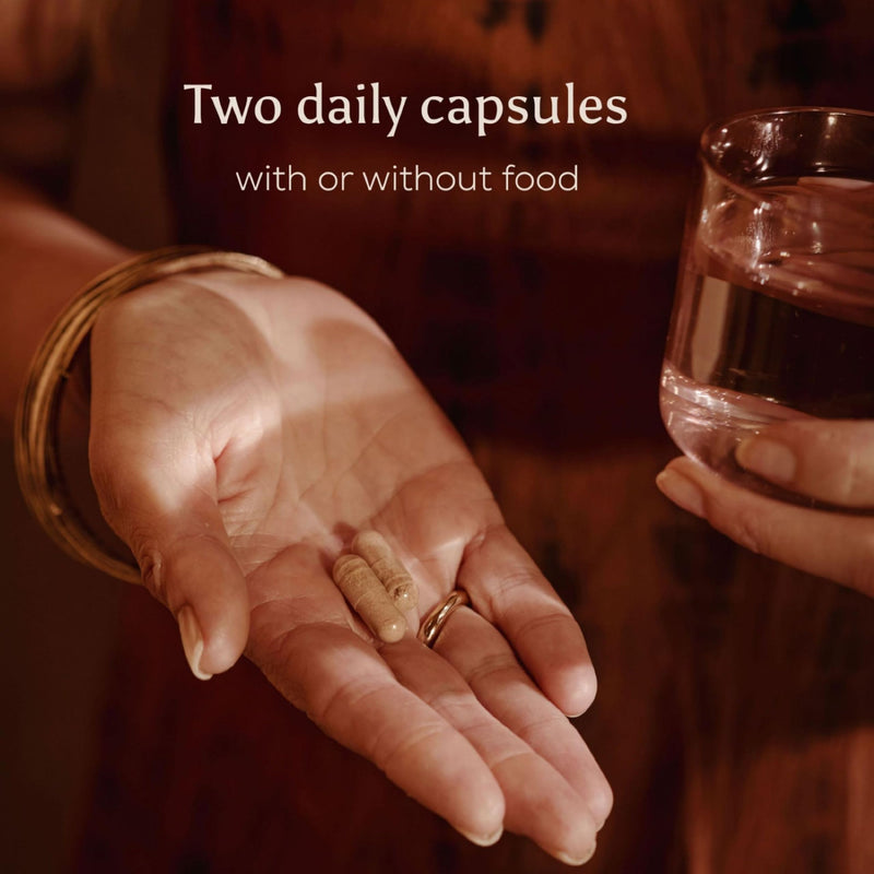 Ancient + Brave True Skin Alchemy | 60 Capsules (30 Day Supply) | Hyaluronic Acid & Ceramosides™, Vitamin C & Biotin | Hydrate, Protect & Defend the Skin from Within | Daily Skin Supplements