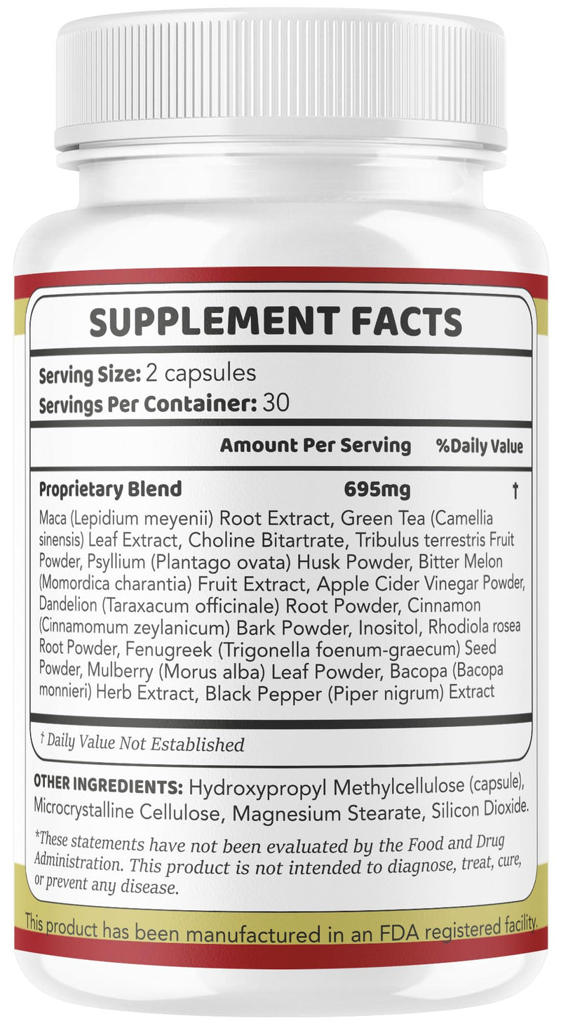 (2 Pack) BloodBalance Plus Capsules - Official BloodBalance Plus Support Supplement Premium Pills All Natural Advanced Formula Multivitamin for Overall Health & Wellness, 120 Capsules for 2 Months