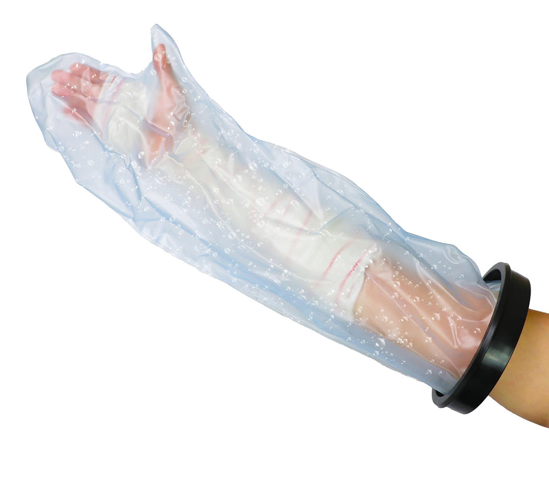 [Australia] - PEPE - Short waterproof arm protector for plaster casts (50 cm), water protection for plaster casts, plaster protection waterproof arm adults, arm protection when bathing, shower protection arm short arm (50 cm) 