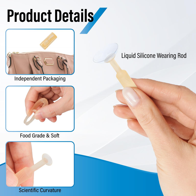 [Australia] - 6-Pack Contact Lens Removal Tool Set, Tweezers & Suction Stick Combo for Daily Contact Lenses Colored Contacts & RGP Lenses 