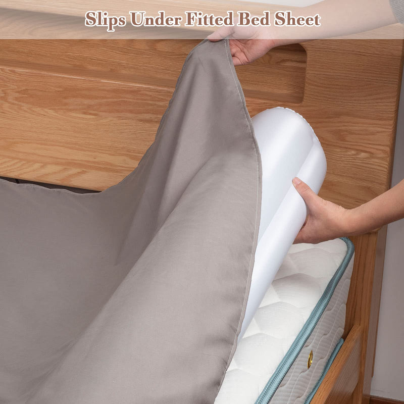 [Australia] - [2-Pack] Travel Bed Rails for Toddlers | Inflatable Bed Rails, Blow up Bed Rails for Kids | Toddler Bed Guard Rail for Full, Queen, King Size Beds | Portable Bed Rail for Home, Hotel Travel 