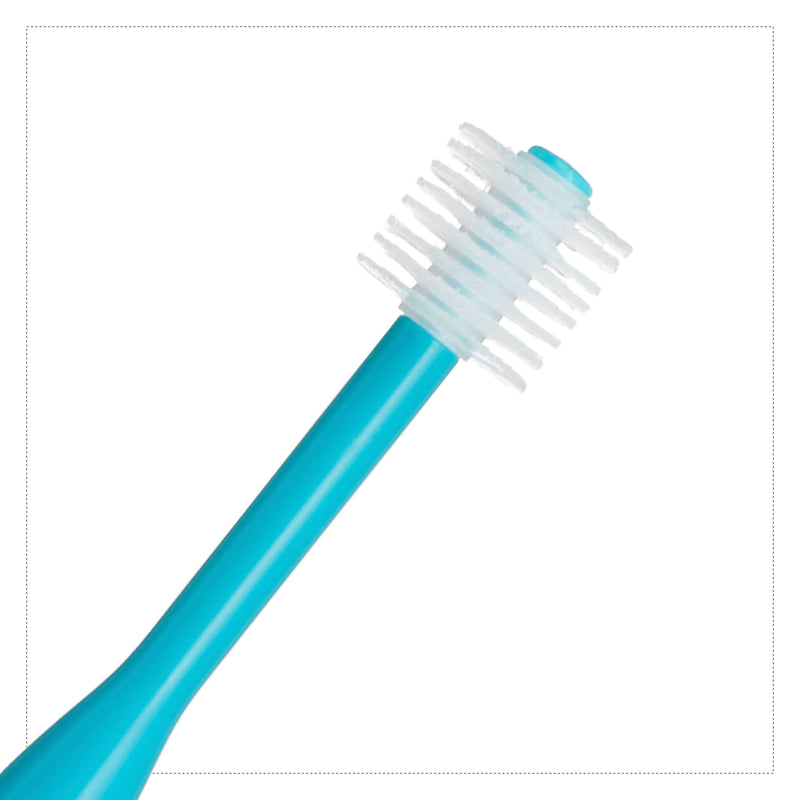[Australia] - Brilliant Child Toothbrush (2-5 Years) Manual Toddler Tooth Brush Round Head - Assorted Colors, 2 Pack 