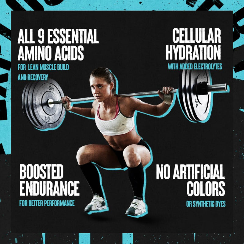[Australia] - Animal Juiced Amino Acids - BCAA Powder EAA Matrix Plus Hydration with Electrolytes and Sea Salt Anytime Recovery and Improved Performance, Orange Flavor, 30 Servings 