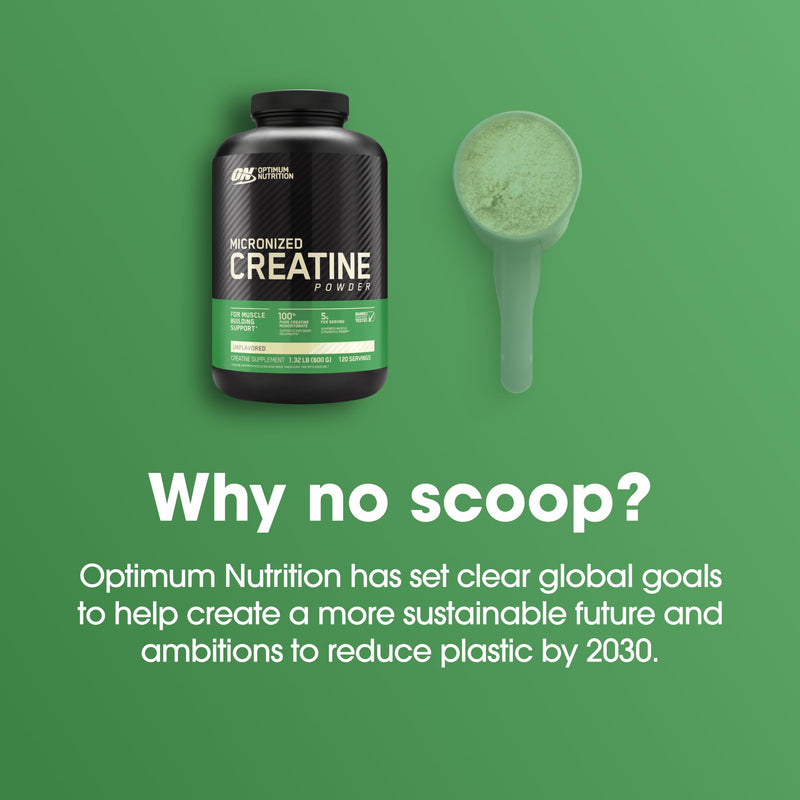 [Australia] - Optimum Nutrition Micronized Creatine Monohydrate Powder, Unflavored, Keto Friendly, 120 Servings (Packaging May Vary) 120 Servings (Pack of 1) 
