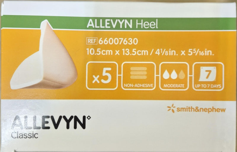 [Australia] - Smith & Nephew Allevyn Non-Adh Heel Pack 5 Plasters 