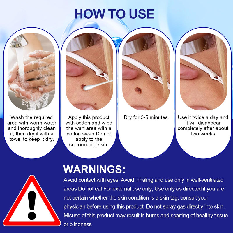 [Australia] - 30 ml skin tag remover, stalk warts removal quickly, skin tag remover kit, easy and convenient for most body parts, leaves the skin smooth 