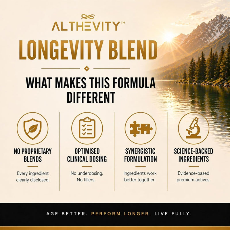 NAD+ Longevity Supplement Pouch – 14 in 1 Daily Healthy Ageing Formula with NR, Trans-Resveratrol & Quercetin – 2 Patented Ingredients – Cellular Energy Support – 60 Vegan Capsules