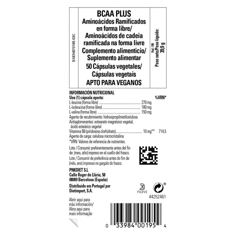 Solgar BCAA Plus Vegetable Capsules - Premium-Quality Amino Acids - Supports Building Protein - Ideal for Athletes - Food Supplement - Vegan, Vegetarian, Kosher - Pack of 50