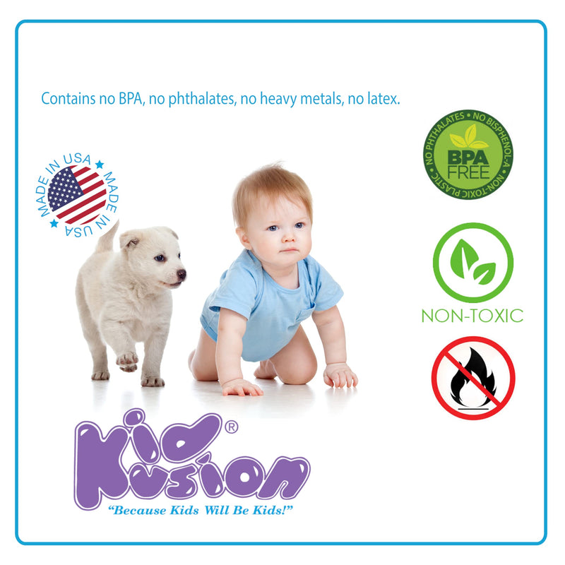 [Australia] - KidKusion Hearth Cushion | Made in USA | Taupe | 8.33 Ft of Padding | Child Safety, Edge and Corner Guard, Baby Proof Fireplace Bumper 3 Piece Set 