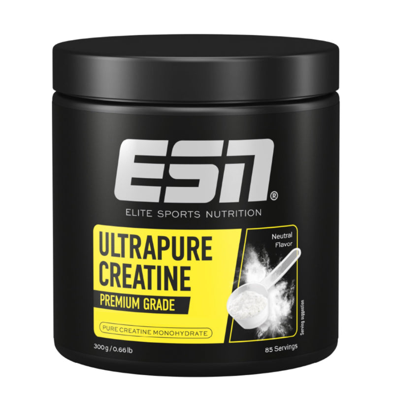 [Australia] - ESN Ultrapure Creatine Monohydrate, 300 g, 85 portions, creatine powder, microfine & optimally soluble, vegan - made in Germany (design may vary) 85 portions (pack of 1) 