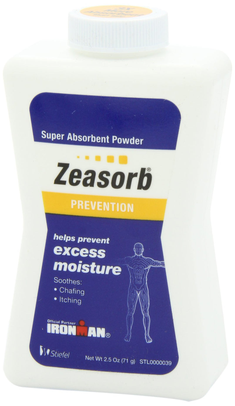 Zeasorb Prevention Super Absorbent Powder, Foot Care, 2.5-Ounce Bottle (Pack of 2)
