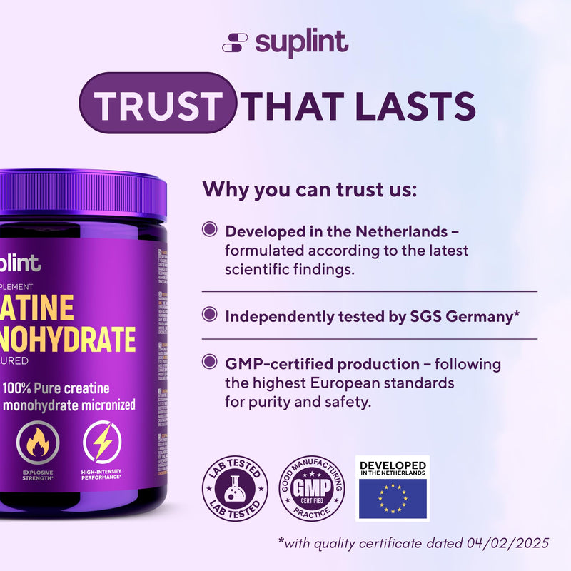 Creatine Monohydrate Powder 500 g – 147 Servings – 100% Pure Creatine Monohydrate – Micronized Quality – Vegan, Non-GMO – Sports Nutrition for Strength, Muscle & Recovery (1 Pack) 1 Pack