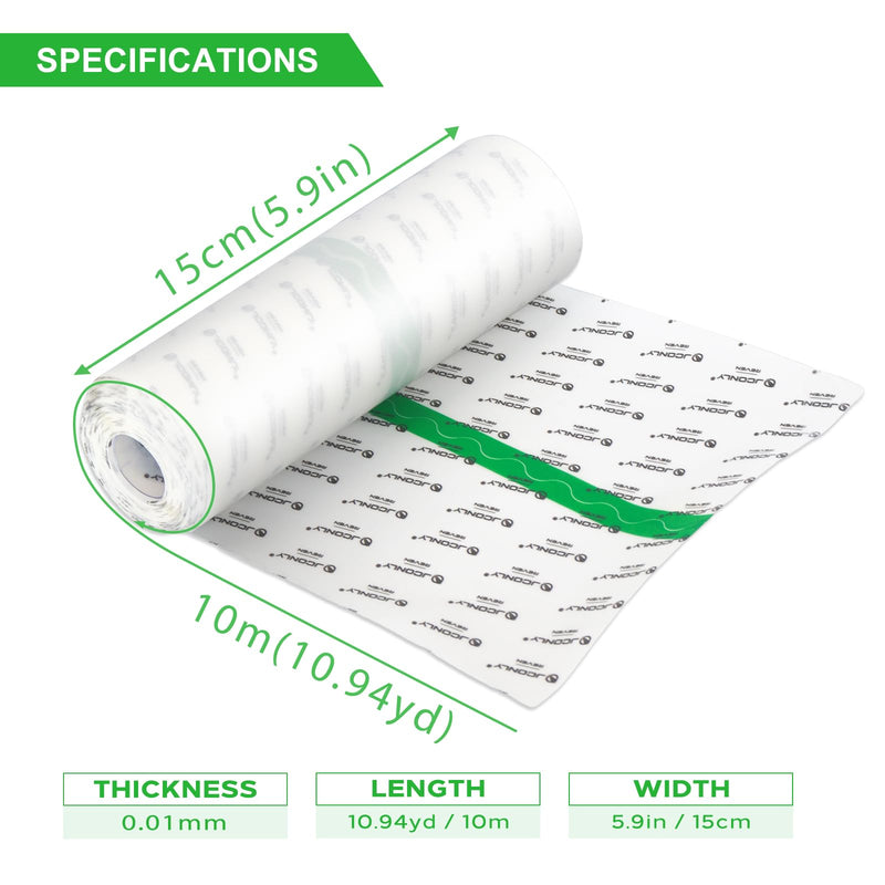 Reven Second Skin Tattoo 0.01MM Matte, Roll (15cm x 10m) Tattoo Aftercare Waterproof Bandage Protection Film Cover Up Patch Aftercare Wrap 15cm x 10m(0.01mm)
