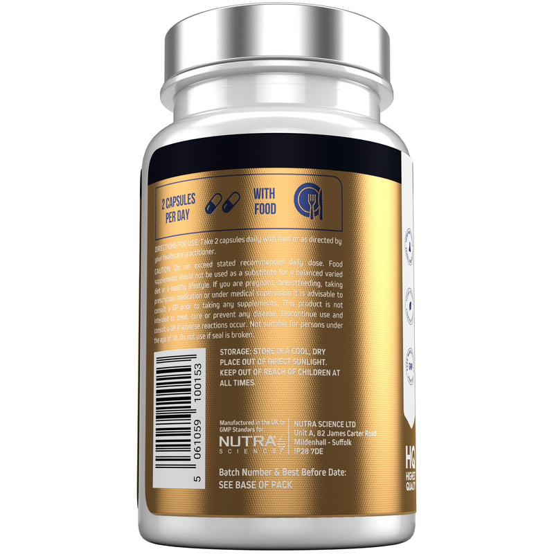 Scalp Science Advanced DHT Blocker Tablets Hair Growth Vitamins for Men and Women – 10,000mcg Biotin + Pumpkin Seed & Nettle Root – 90 Vegan Capsules